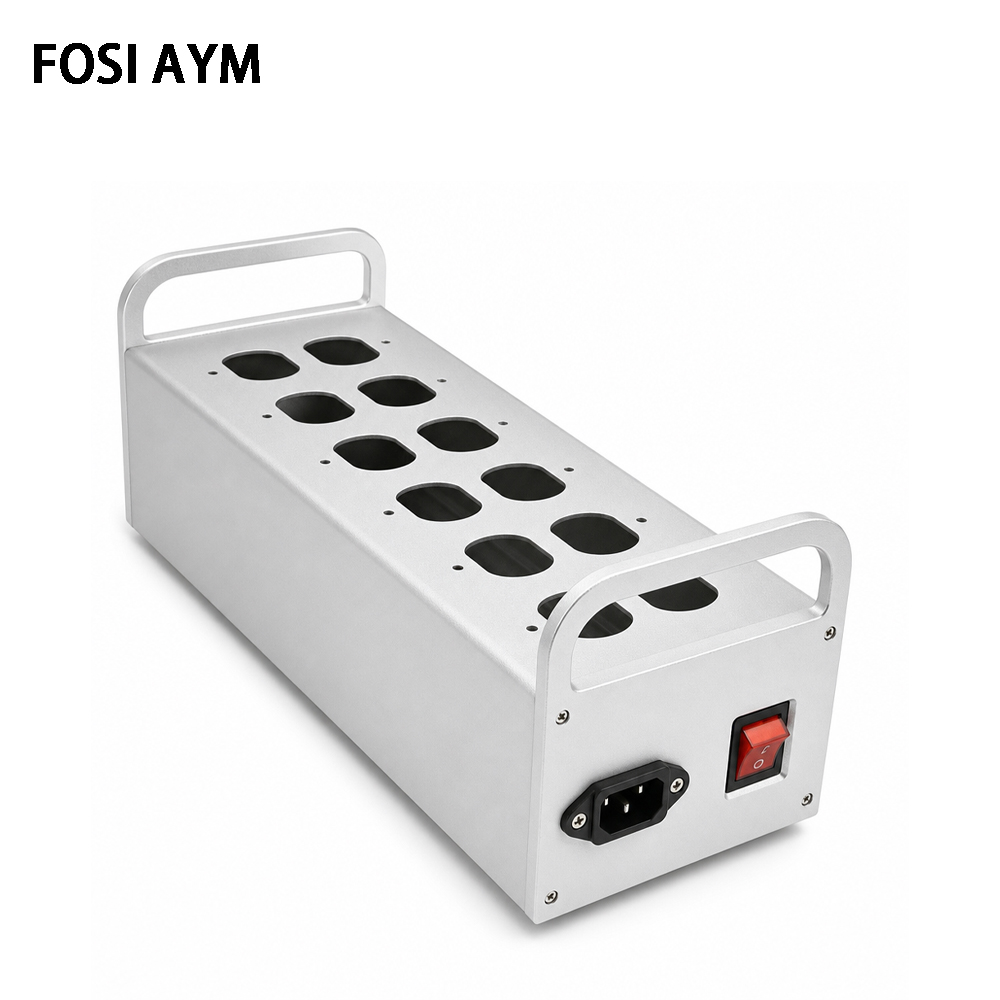 Headphone Amplifier Dac - 130x90x340mm FOSI AYM アルミニウム 12 コンセント