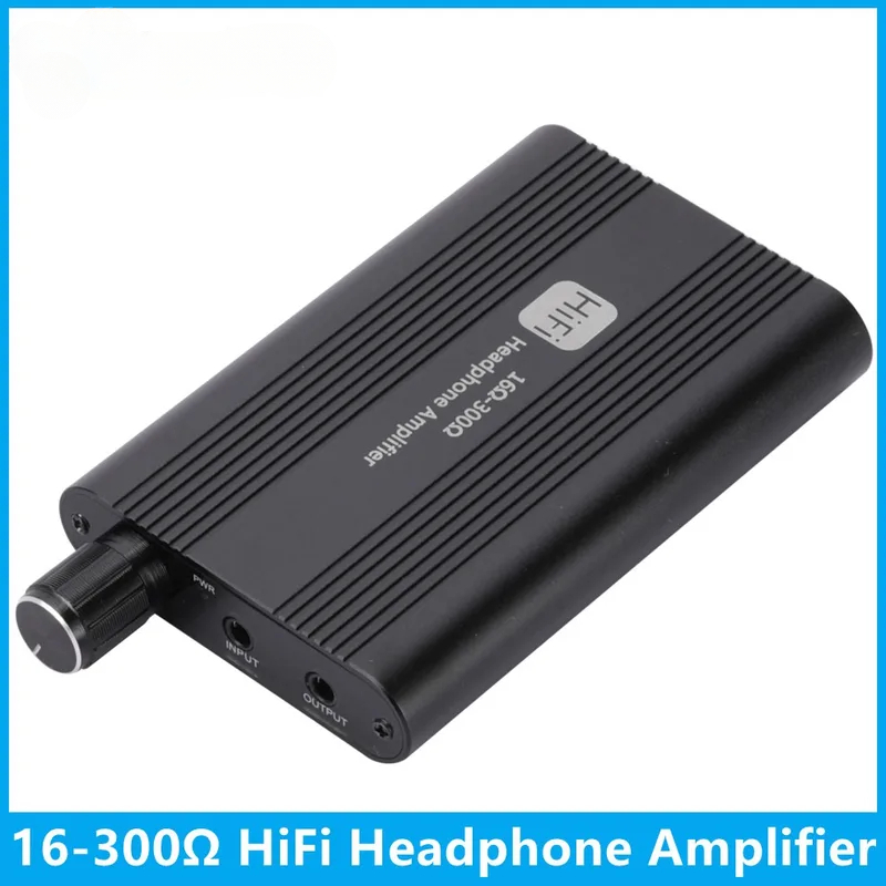 Audio Without Music - 16-300Ω HiFi ヘッドフォンアンプ ミニオーディオアンプ HiFi ステレオイヤホンアンプ