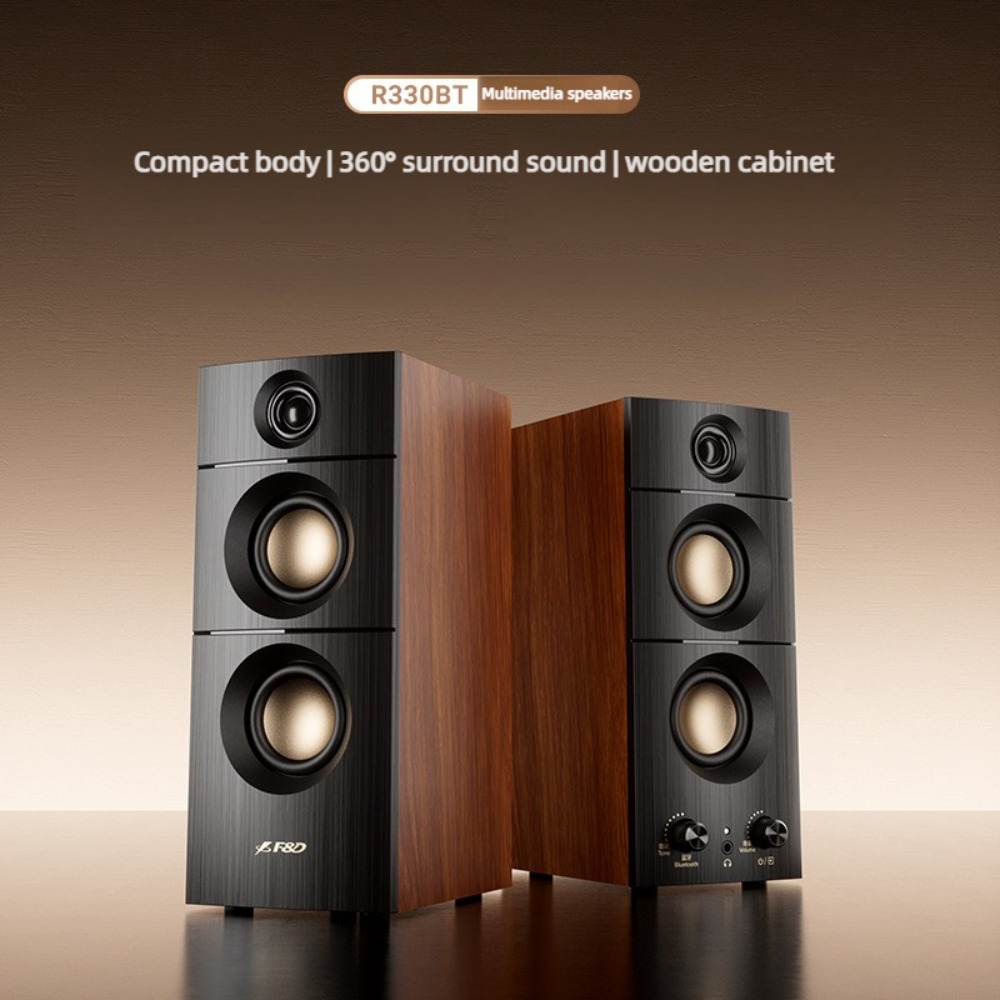 R330BT アクティブ2.0デスクトップBluetooth - Audio Music Spotify のレビューと価格