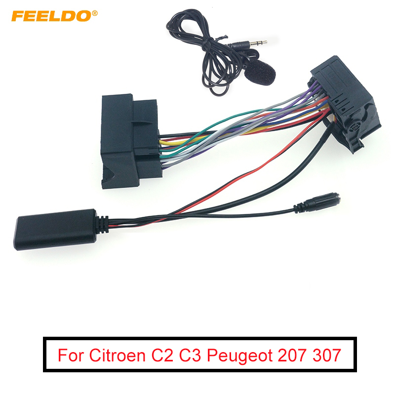 FEELDO 車の Bluetooth モジュール AUX- - Audio Without Music のレビューと価格