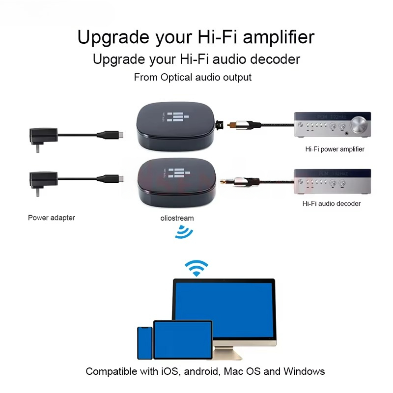 IEAST olio DLNA AirPlay 2アダプター - Audio Music Spotify のレビューと価格
