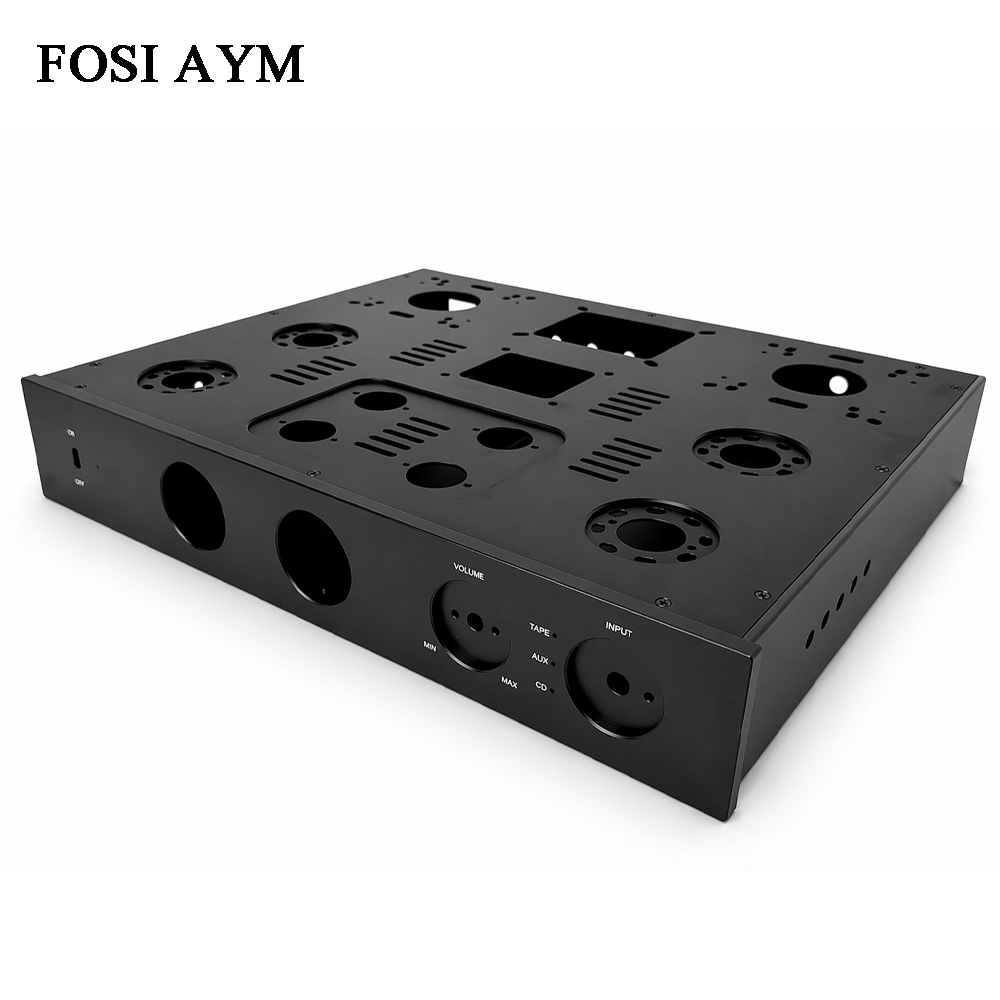 FOSI AYM 415x330x70mm フルアルミ製アン - Headphone Amplifier Dac のレビューと価格