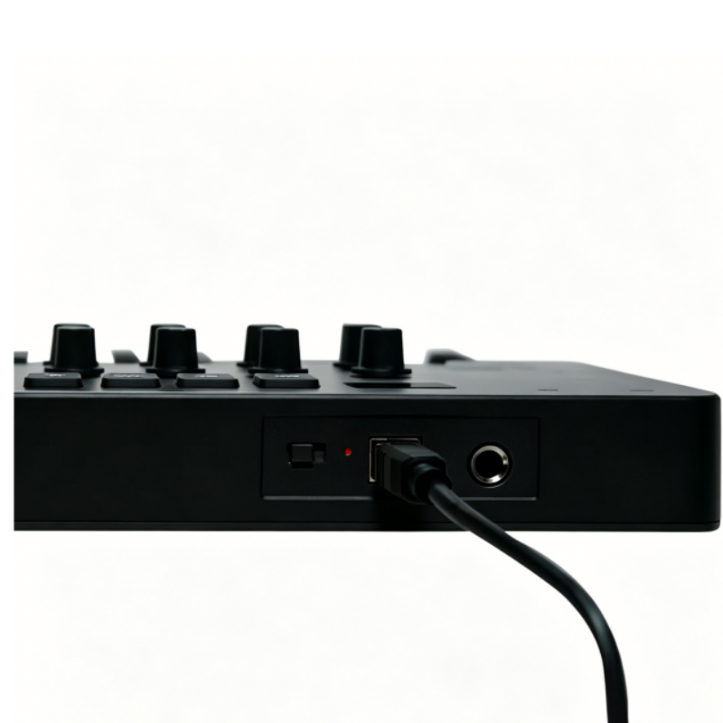 M-VAVE SMK-25 ブラック ポータブルMIDIキー - Midi Controller Pad のレビューと価格